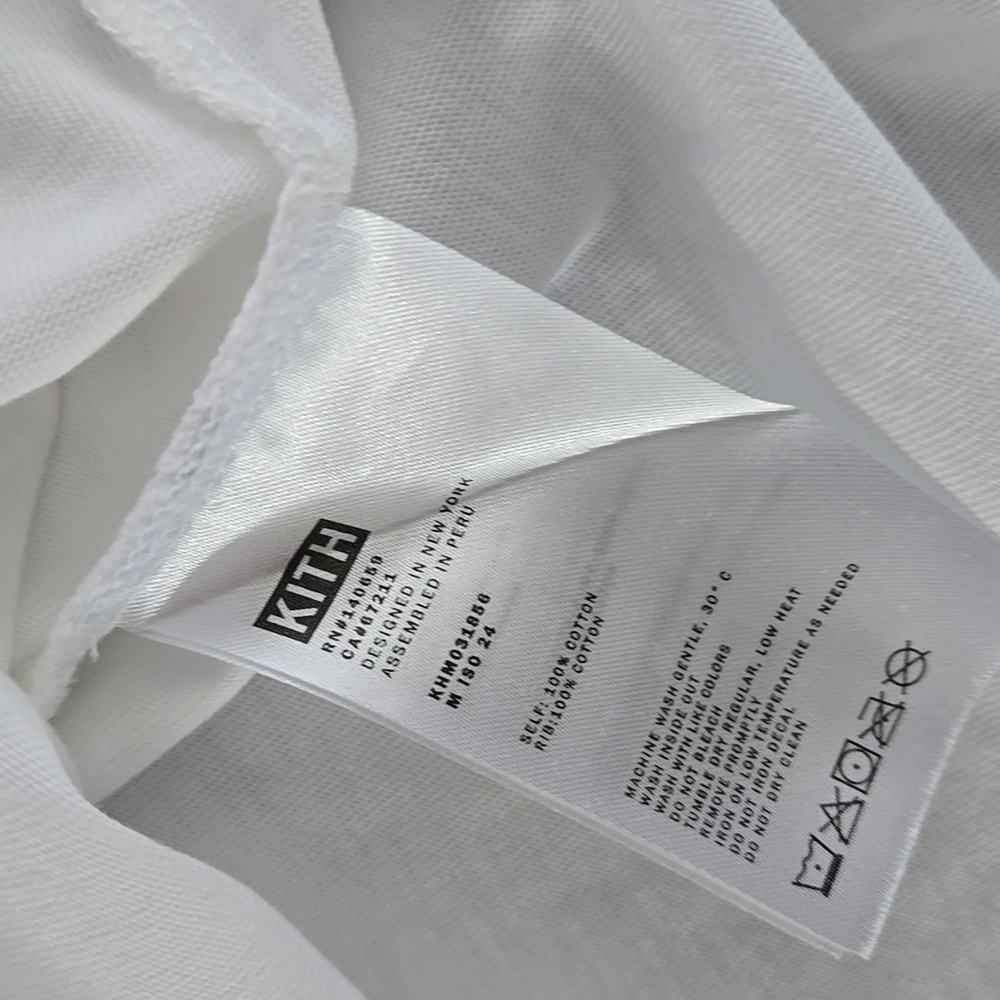 Kith White Men's Tee with Blue Graphic Size XL - Picture 5 of 5